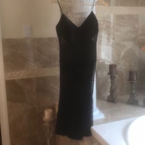 Black cocktail dress